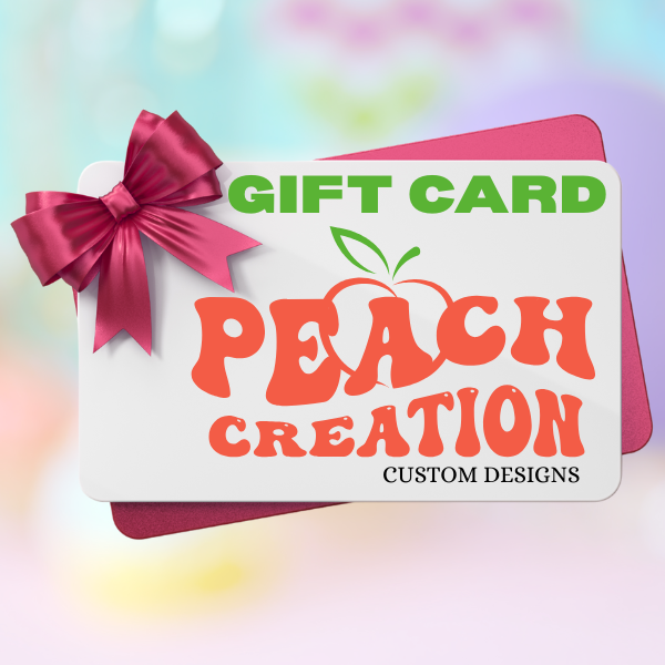 Peach Creation Gift Card