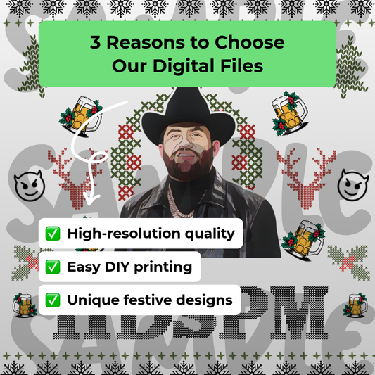 Luis R Conriquez HDSPM, Trakas, Ugly Sweater PNG File Digital File