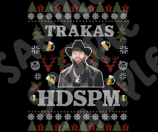 Luis R Conriquez HDSPM, Trakas, Ugly Sweater PNG File Digital File