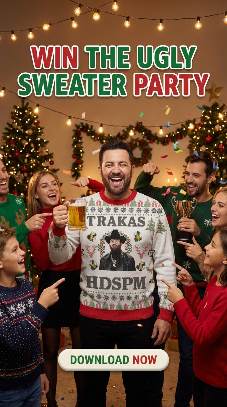 Luis R Conriquez HDSPM, Trakas, Ugly Sweater PNG File Digital File